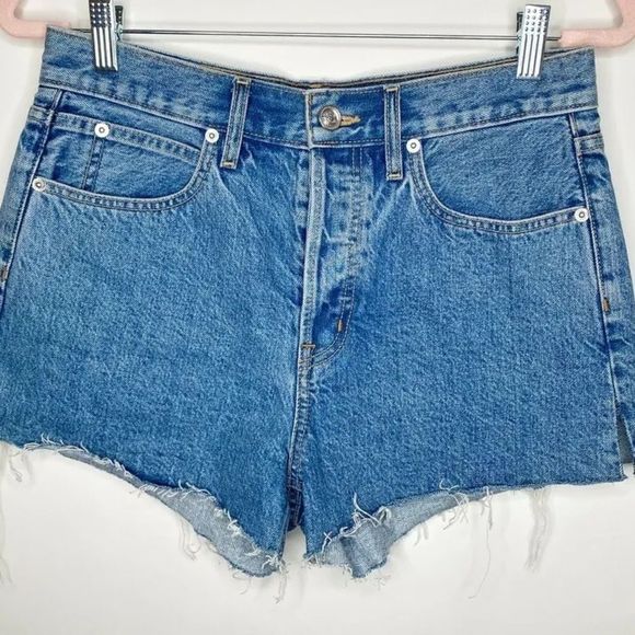 SLVRLAKE Women's Denim Shorts, 26 - Picture 1 of 7